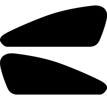 Motorrad Aufkleber einfarbiger tank - TenStickers