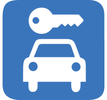 Sticker signalisation parking - TenStickers