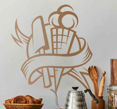 Sticker symbool ijsjes - TenStickers