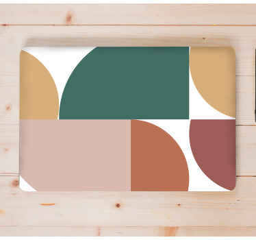 Vinilo para portátiles Patrón abstracto arte geométrico - TenVinilo