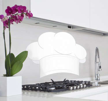 Sticker toque chef - TenStickers
