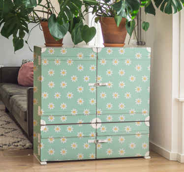 Autocolantes para móveis Margarida flores - TenStickers