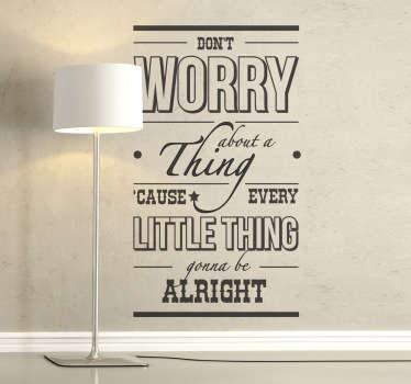 Sticker mural three little birds - TenStickers