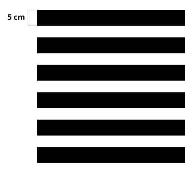 Vinilo para mueble de cocina de rayas horizontales - TenVinilo
