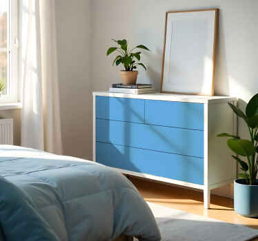 Zelfklevende folie - Mat Lichtblauw - TenStickers