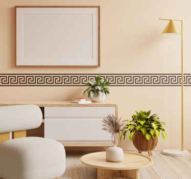 Adesivo murali fascia greca decorativa - TenStickers