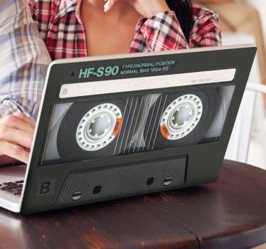 Vinilo portátil cassette 80's - TenVinilo