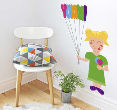Yummi Wall Sticker - TenStickers