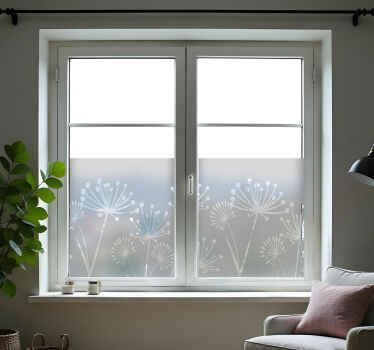 车窗贴纸蒲公英 - TenStickers