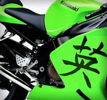 Motorrad Aufkleber orientalisches Zeichen - TenStickers