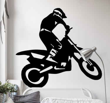 Motocross Aufkleber - TenStickers