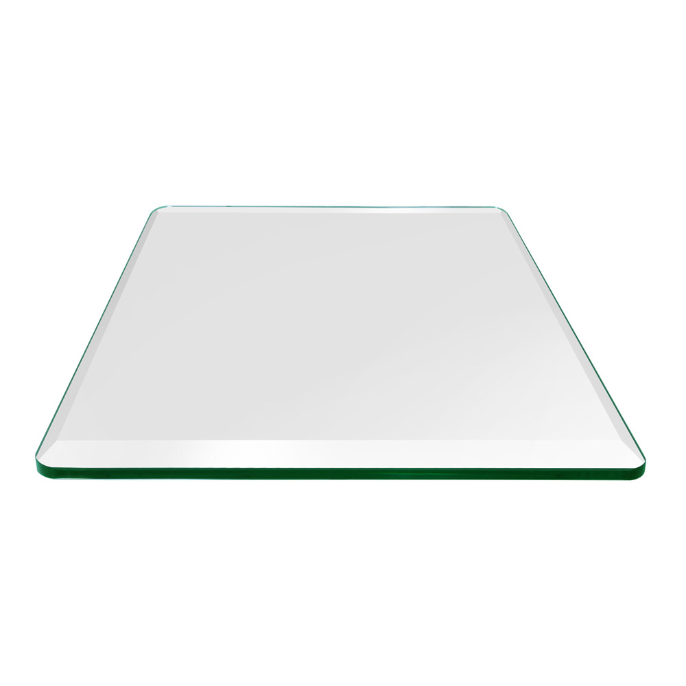 24 Inch Square Glass Table Top