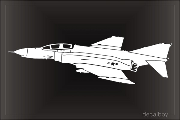 Mcdonnell Douglas F4 Phantom Aircraft Decal