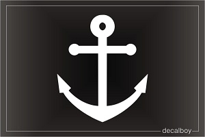 Anchor Car Decal