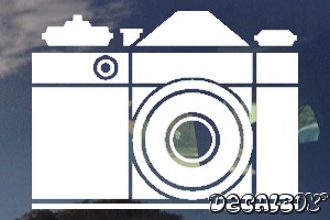 Camera Car Decal