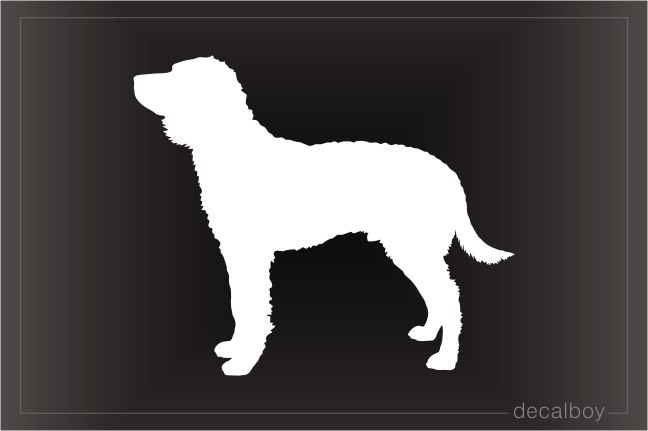 American Water Spaniel Dog Decal