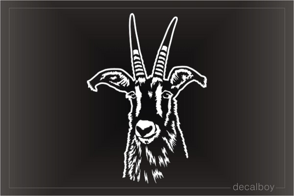 Roan Antelope African Safari Decal