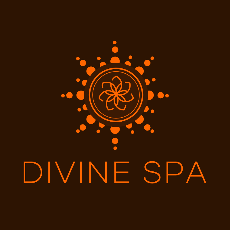 Divine Spa Logo template