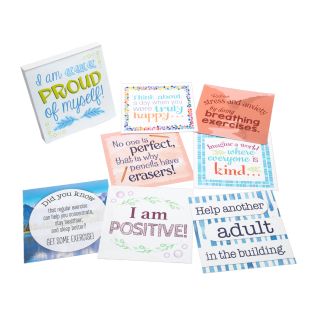 Really Good Stuff® Social-Emotional Inspirational, Motivating and Self Care Messages Pad