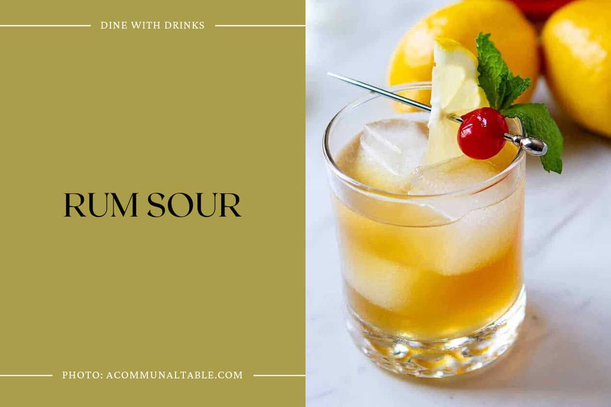 Rum Sour