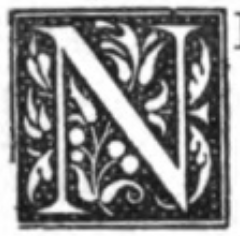 N (illuminated capital for next)