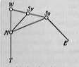 diagram with lines connecting letters at nodes