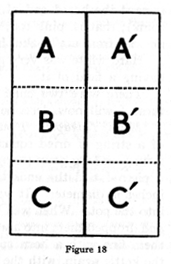 diagram of field divided into six sections