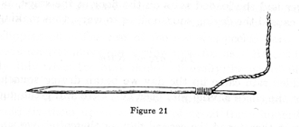 needle for stringing squash slices