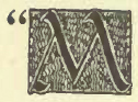 M (illuminated letter for making)