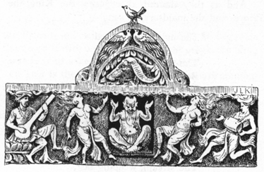 frieze of dancers