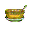 bowl with spoon