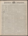 Providence Independent, V. 23, Thursday, January 6, 1898, [Whole Number: 1175] by Providence Independent