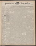 Providence Independent, V. 23, Thursday, March 3, 1898, [Whole Number: 1183] by Providence Independent