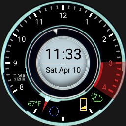 Aston Martin DB11 Gauge in GT Copy