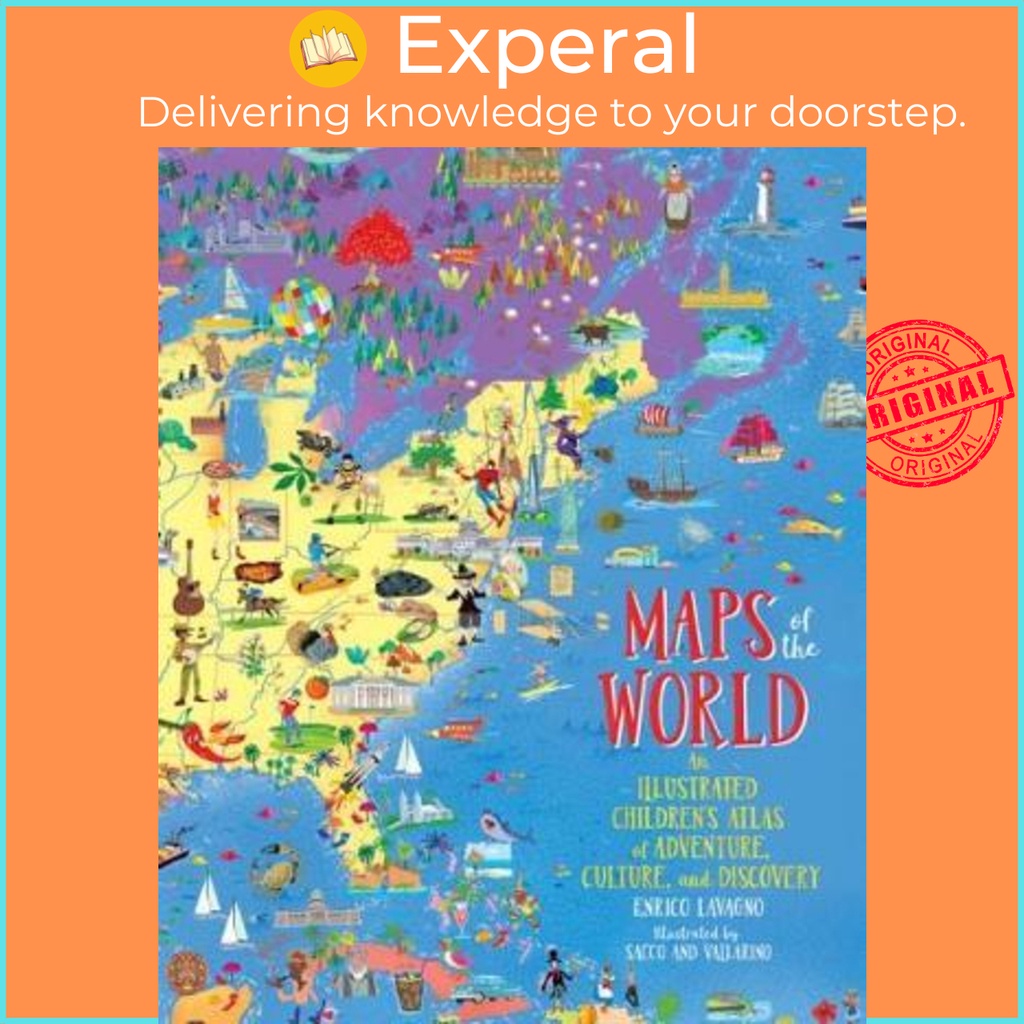 [English - 100% Original] - Maps of the World : An Illustrated Children ...