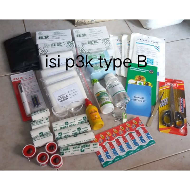 Jual Isi kotak p3k type A B dan C termurah | Shopee Indonesia