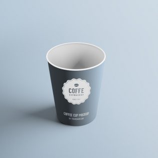 Plastic Cup Mockup Free PSD