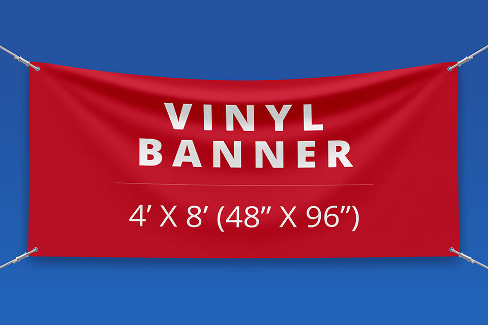 4' x 8' Vinyl Banner (48" x 96")