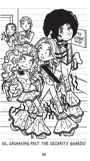 dork diaries free coloring pages