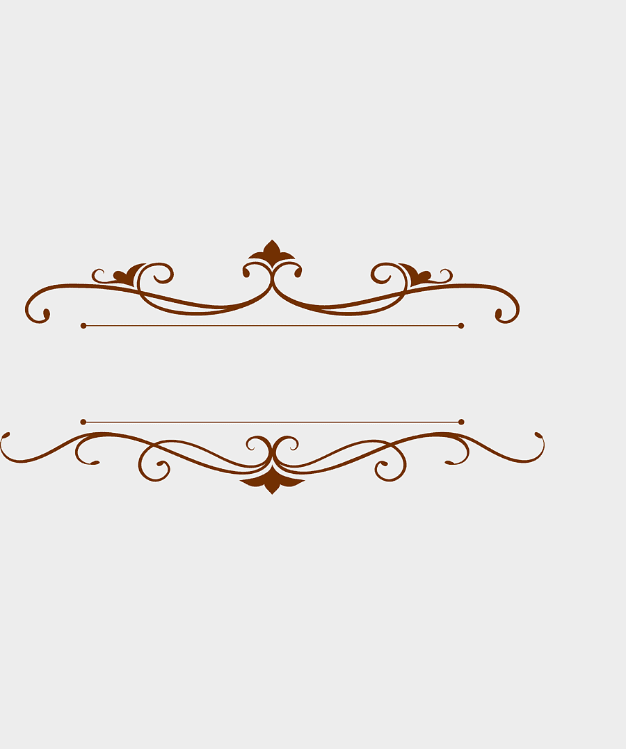 Fancy Divider Line Png