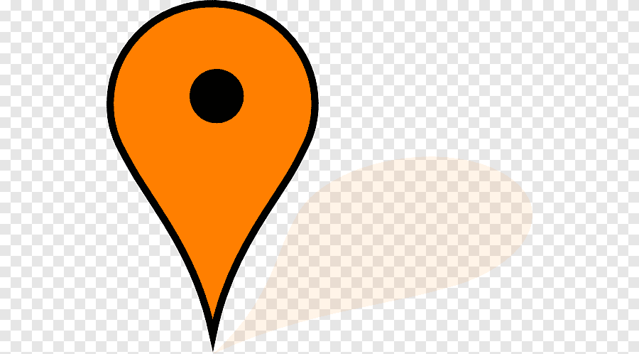 Google Maps pin Computer Icons, map, text, orange png