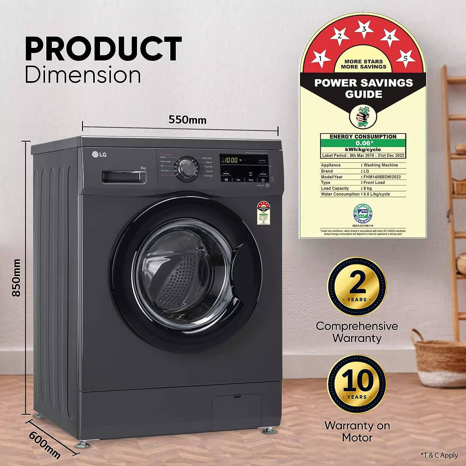 6 Best 8 KG Fully Automatic Washing Machines for an Efficient Wash:Image