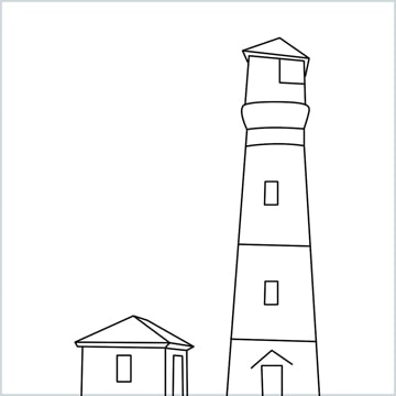 draw a lighthouse