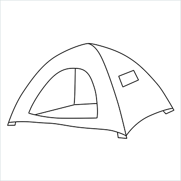 Tent drawing