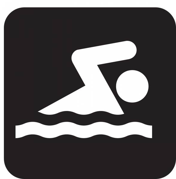 swimmer swimming water swim  svg vector cut file