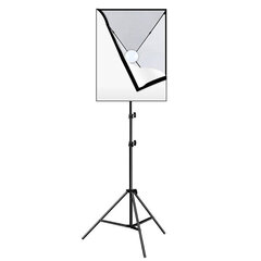 Valguskast Puluz Studio 50 x 70 cm, statiiv, Led pirn 1 tk PU5070EU hind ja info | Fotovalgustuse seadmed | kaup24.ee