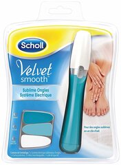 Elektriline küüneviil Scholl Velvet Smooth hind ja info | Maniküüri ja pediküüri tarvikud | kaup24.ee