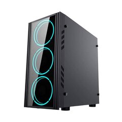 Aigo Black Technology Mini Micro-ATX computer case (black) hind ja info | Arvutikorpused | kaup24.ee