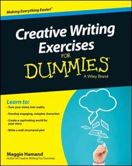 Creative Writing Exercises For Dummies hind ja info | Võõrkeele õppematerjalid | kaup24.ee