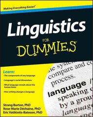 Linguistics For Dummies hind ja info | Võõrkeele õppematerjalid | kaup24.ee